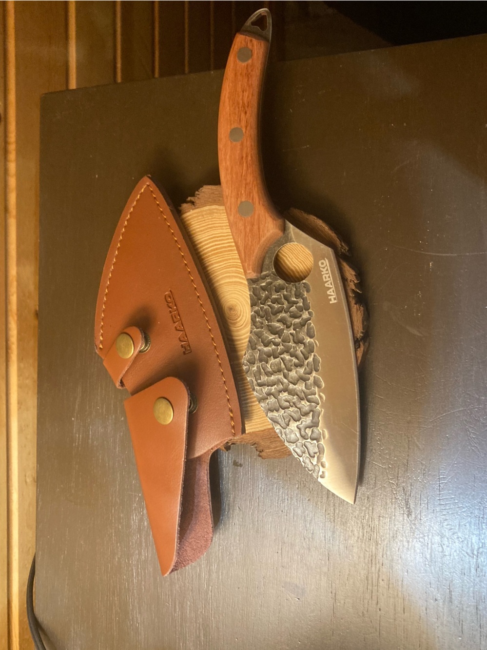 HAARKO Japan knife. New with sheath